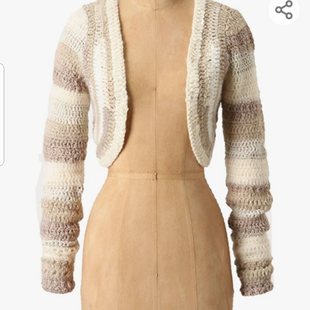 Anthropologie Bolero Shrug Sweater Size Small